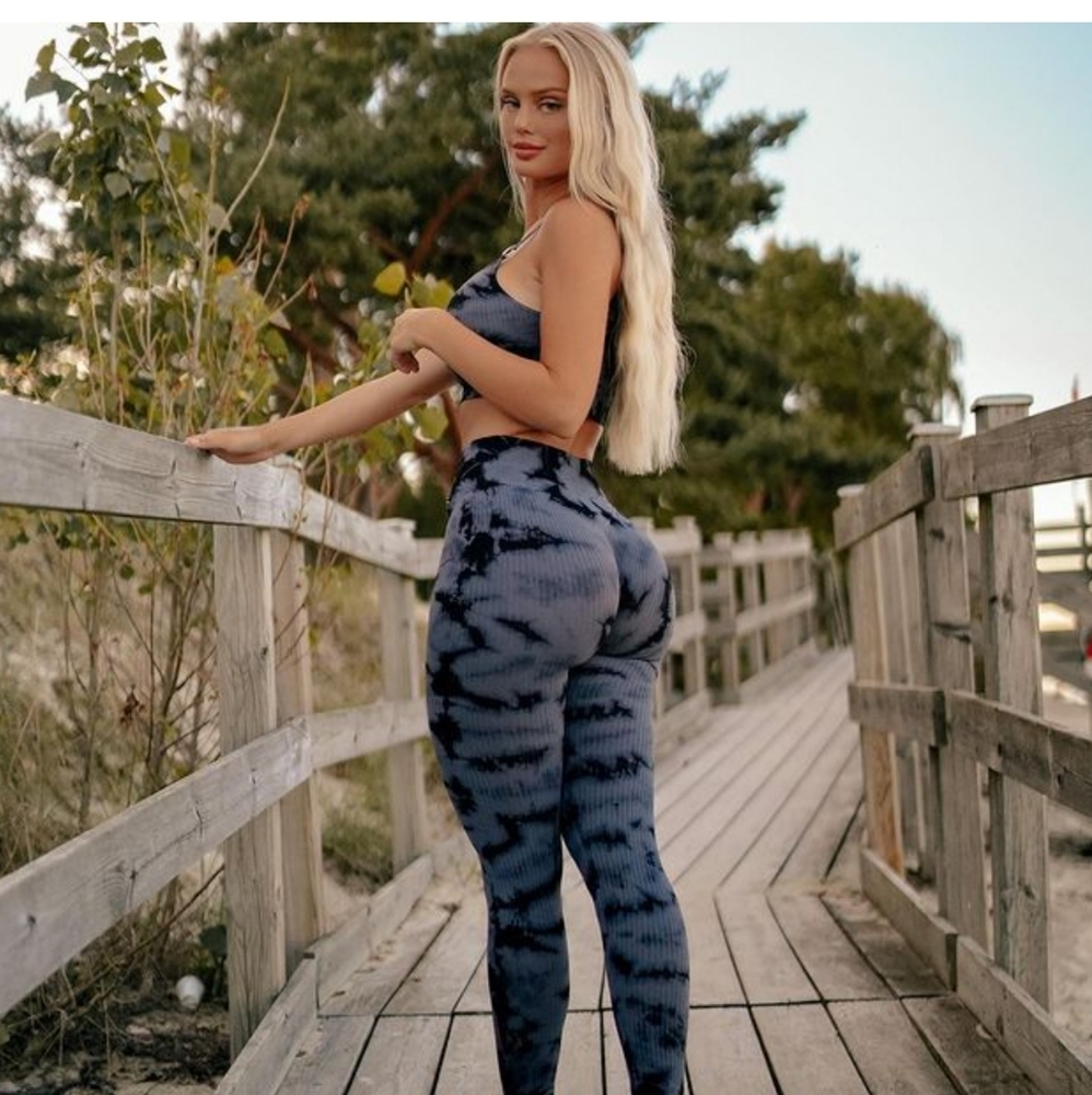 Tie Dye Seamless Leggings